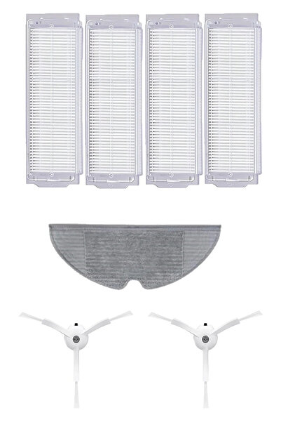 LİN GRUP Set de 7 piese de schimb compatibile cu aspiratorul robot Xiaomi Vac...