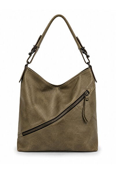 Canan Es Accessories Nasbag Long Strap Three Zipper Shoulder Bag