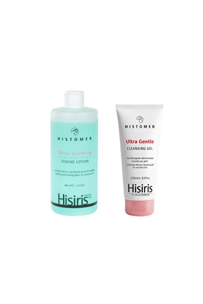 Histomer Hisiris Ultra Gentle Cleansing Gel & Soothing Toning Lotion kit