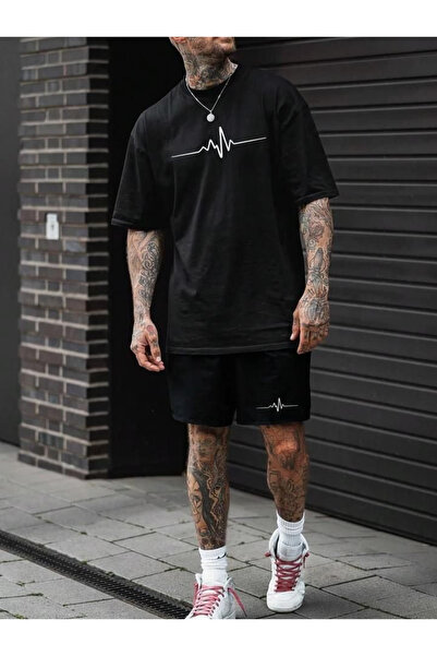 bellanova Unisex Printed T-Shirt and Shorts Set