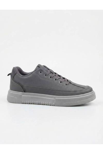 LUTTOON Men's Sports Shoes Smoked Gray Daily Comfortable Sole Walking Shoes O...
