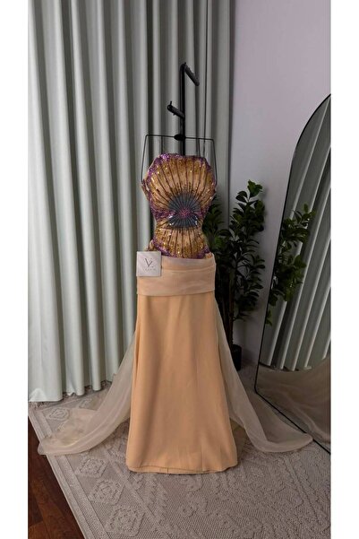 GORI FASHION فستان شك موج فاخر