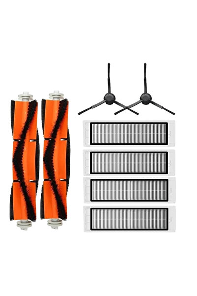 LİN GRUP Set de 8 piese de schimb compatibile cu aspiratorul robot Xiaomi Vac...