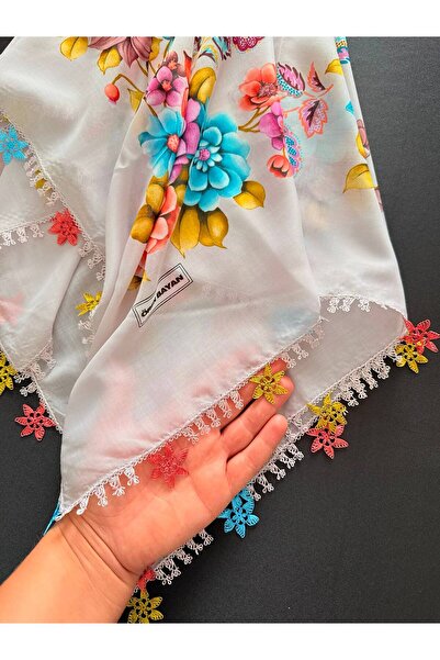 İĞNEOYASI Writing - Headscarf - Scarf - Hoop