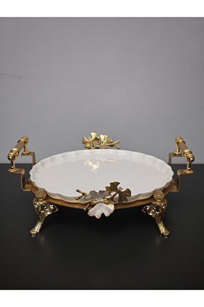 PARILTI HOME COLLECTİON Luxury Custom Laser-Cut Tableware Table Plate Cake Pl...