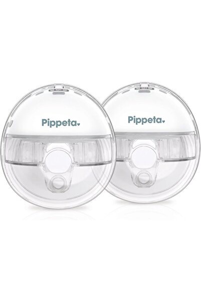 PIPPETA Compact Hands-Free Breast Pump – Wearable, Wireless & Quiet, 4 Modes ...