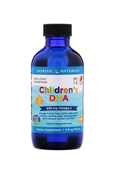 Nordic NATURALS Dha Strawberry 530 Mg Omega-3