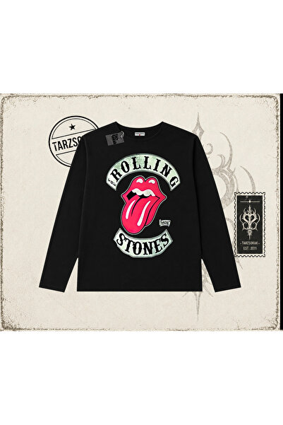 Tarzsokak Unisex Rolling Stones 1978 majica sa okruglim izrezom i dugim rukav...