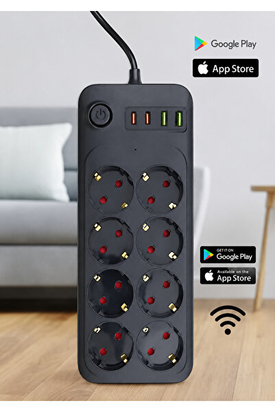 SICAK TAKİP 8'li Akım Korumalı bebek bakıcı Güvenlik Kamerası Wİ-Fİ 1080P HD ...