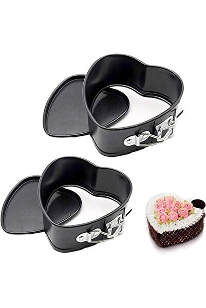 STARSTAR Cheesecake and Pie Spring Mold Set - Heart-Shaped Spring Mold - Non-...