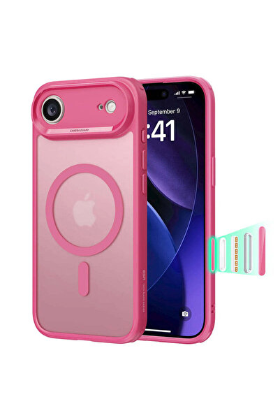 ESR Husă compatibilă cu iPhone 17 Air, MagSafe/Magnetică, policarbonat/silico...