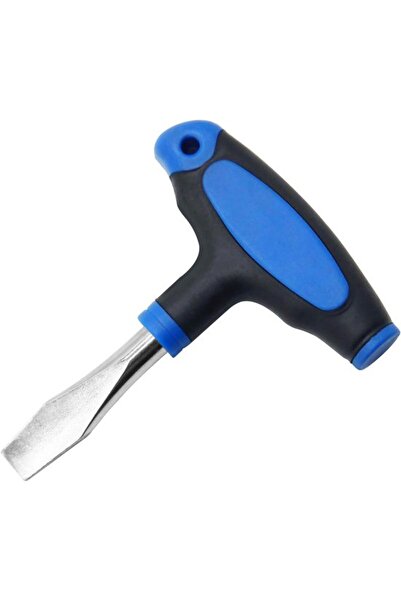 STARSTAR A flathead screwdriver, a practical tool with a T-shaped handle.