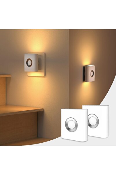 STARSTAR Insertable LED backlit night light with motion sensor and dusk - to ...