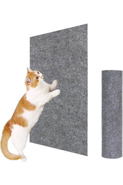 STARSTAR Cat Scratch Post Stickers Protect Sofas Corner Mats Cuttable Self-Ad...