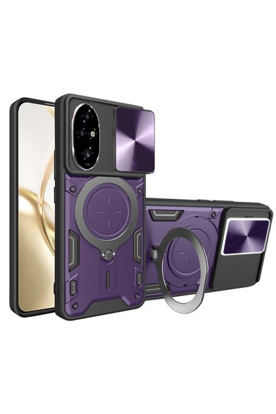 Techsuit Θήκη για Honor 200, CamGuard Pro, μπλε - μωβ