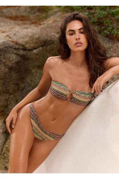 Calzedonia Top de bikini fără bretele, elegant, etnic