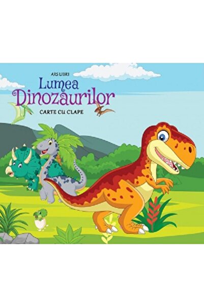 ARS LIBRI Lumea dinozaurilor - Carte cu clape