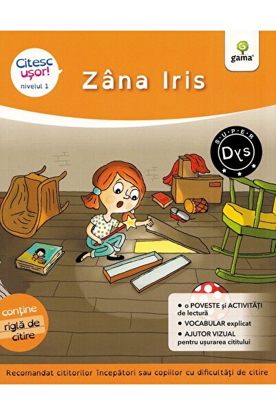 Gama Zana Iris. Citesc usor! Nivelul 1 - Evelyne Barge, Marco Overzee