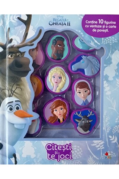 Litera Disney. Regatul de gheata II. Citesti si te joci