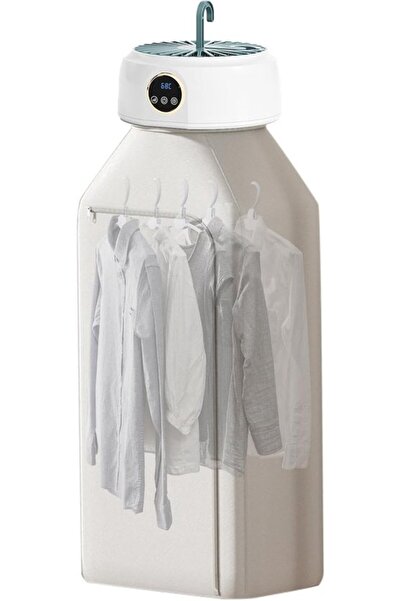 STARSTAR Portable tumble dryer, portable dryer drum, small dryer, clothes dry...