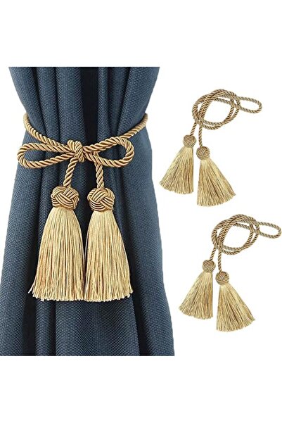 STARSTAR Curtain Fixtures Curtain Ties Adjustable Hand-Woven Curtain Ties Cur...