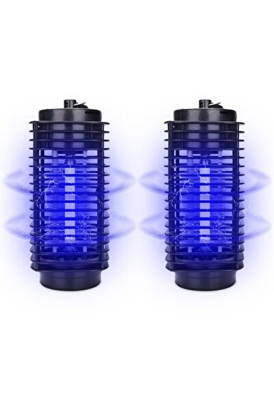 Morvena Picks Lampă electrică anti-insecte de interior, 2X 3W UV, aparat susp...