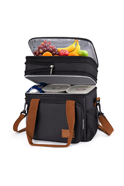 STARSTAR 17L expandable insulated lunch bag, unisex, leak - proof and freezer...