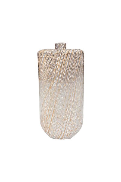 Sagebrook Home GLASS, STRIPED STAINED VASE,MULTI