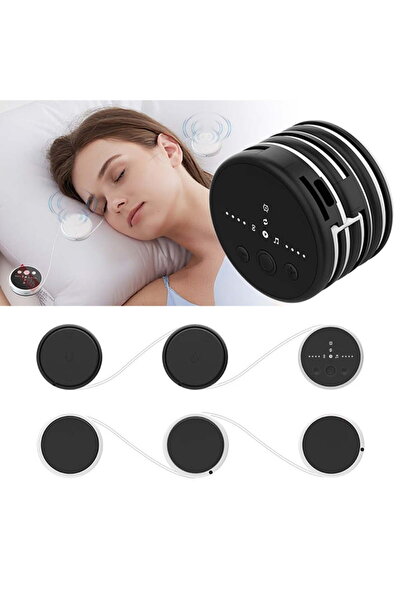 STARSTAR Bone Conduction Sleep Speaker & White Noise Machine with Timer (Black)