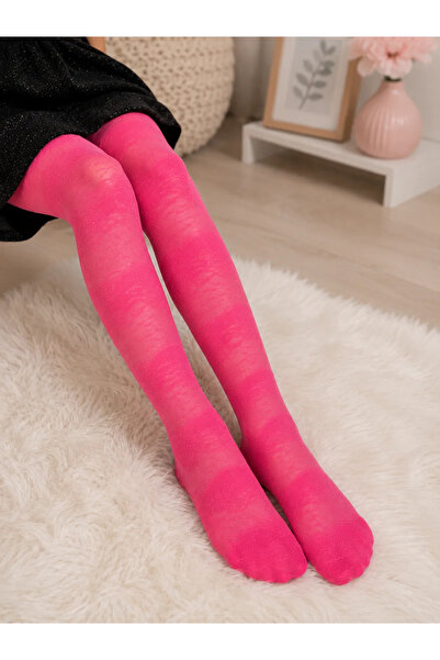 Penti Dres fetite Meri 20 den cu model dantela ,Coral