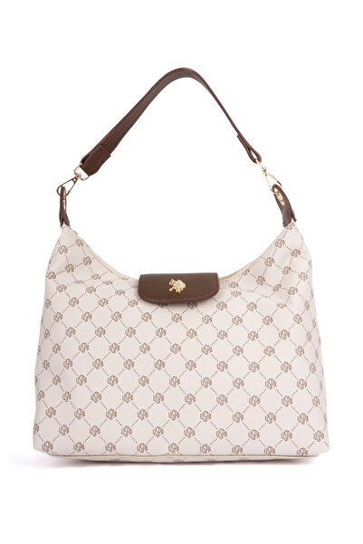U.S. Polo Assn. Beige Women's Shoulder Bag Us26555