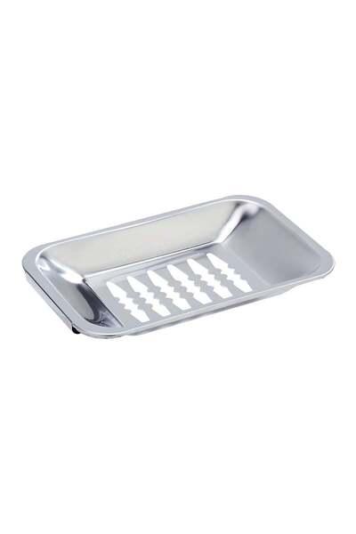 Duravel Stainless Steel Soap Dish Holder, Wall-Mounted, Chrome Finish