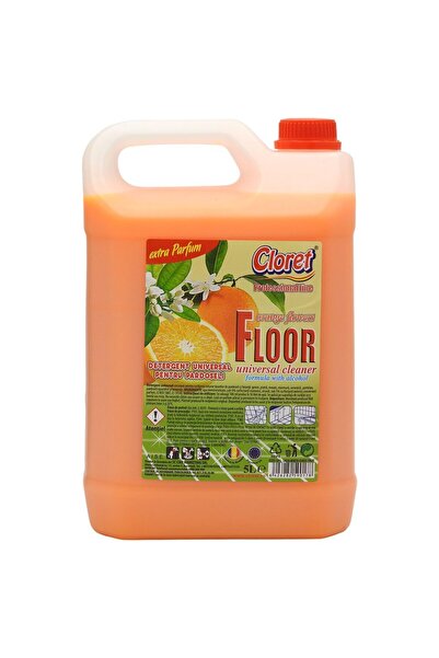 Cloret Floor Detergent 5 L Orange