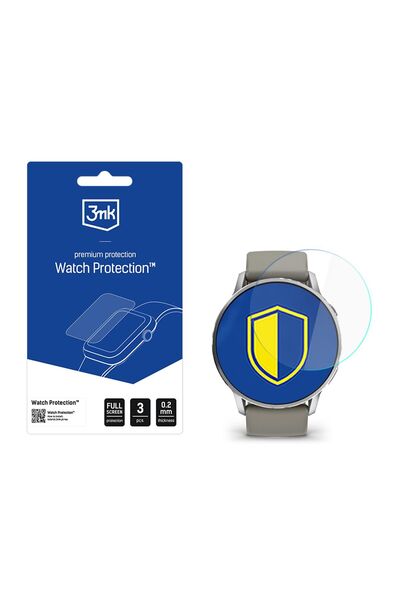 3MK Protecție ecran tip arc pentru Garmin Venu 4 45mm, anti-zgârieturi