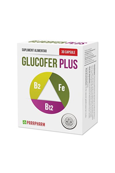 Parapharm Glucofer Plus 30 κάψουλες 1+1 Δώρο