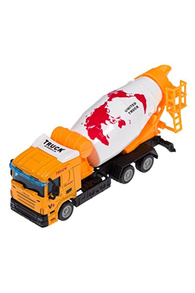 BAMI NETWORK Betoniera jucarie metal-plastic scala 1:64 copii 3+ ani