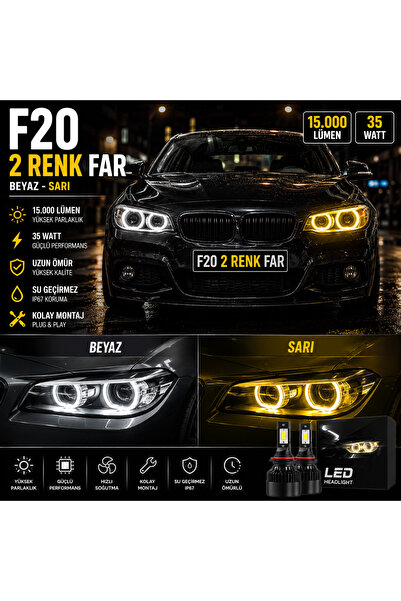 Genel Markalar F20 ZENON 2RENK FAR(H4) UYUMLU