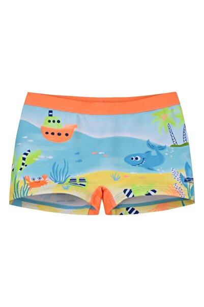 Energiers Μαγιό boxer "Under the sea" γαλάζιο