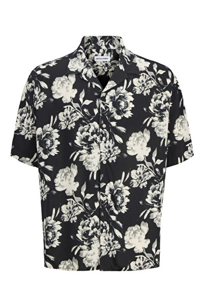 Jack & Jones Πουκάμισο ανδρικό "Jeff" μαύρο