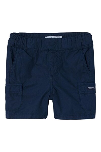 Name it Βερμούδα υφασμάτινη cargo "Reg junior" μπλε