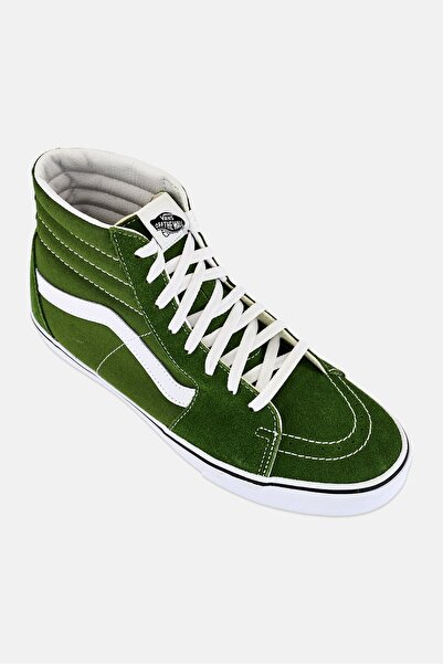 Vans Men Sk8-Hi Lace Up Skateboarding Shoes, Dark Green