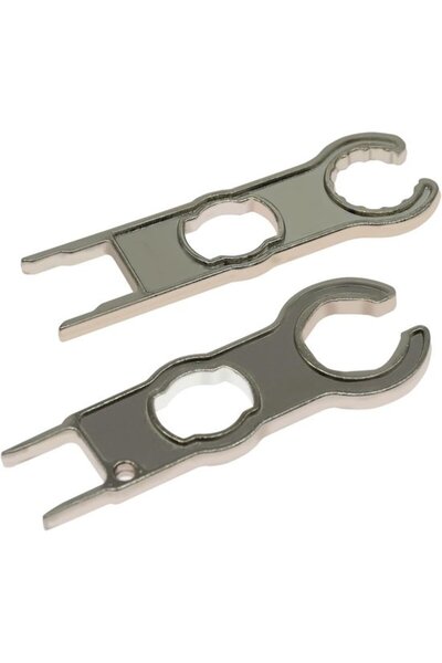 STARSTAR Solar energy connector key, metal, aluminium, zinc