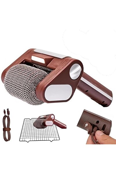 STARSTAR BBQ Tools Electric Grill Brush LED Lighting 304 Stainless Steel Remo...