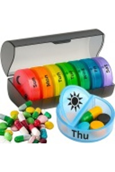 STARSTAR Pill/tablet/supplement organizer (weekly)