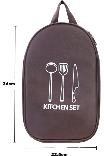 STARSTAR Coffee Brown Travel Storage Bag for Camping Kitchen Cookware & Gear