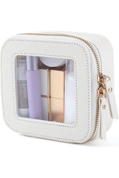 STARSTAR Small transparent cosmetic bag - travel cosmetic bag - cosmetic stor...