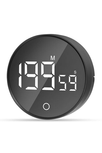 STARSTAR Digital kitchen timer with magnet, large LED display, silent mode, s...