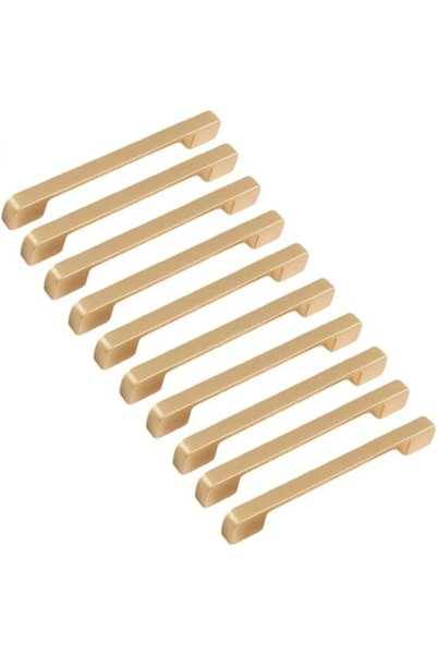 Morvena Picks Set de 10 mânere de mobilier din aliaj de zinc, mânere pentru u...