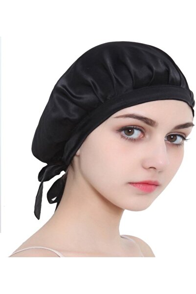 STARSTAR Silk Night Cap - Night Cap - 100% Silk Night Cap - Medium - Leaves H...