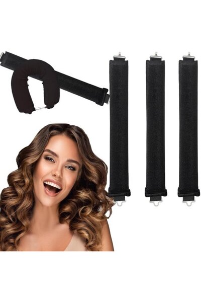 STARSTAR Curling Irons - Heatless Curls, 3 Pieces Heatless Night Curls, Soft ...